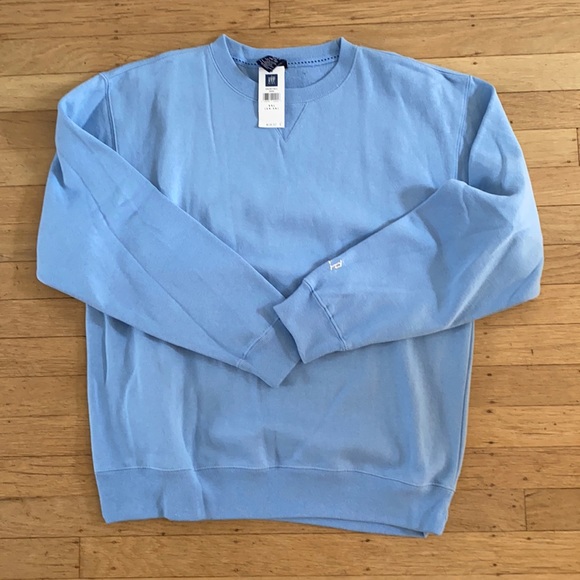 Gap Blue Crewneck sweatshirt long sleeve XXL